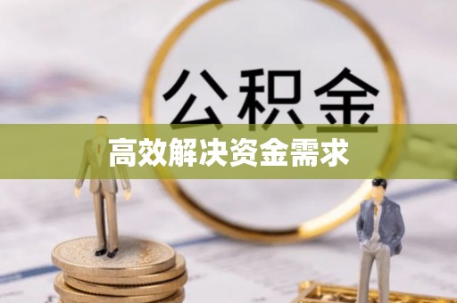 横栏高效解决资金需求