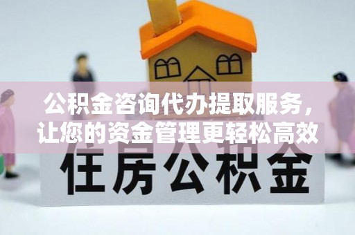 横栏公积金咨询代办提取服务，让您的资金管理更轻松高效