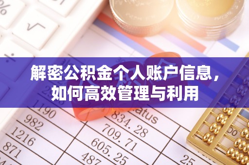 横栏解密公积金个人账户信息，如何高效管理与利用