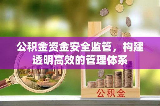 横栏公积金资金安全监管，构建透明高效的管理体系