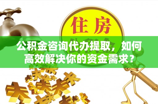 横栏公积金咨询代办提取，如何高效解决你的资金需求？