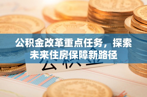 横栏公积金改革重点任务，探索未来住房保障新路径