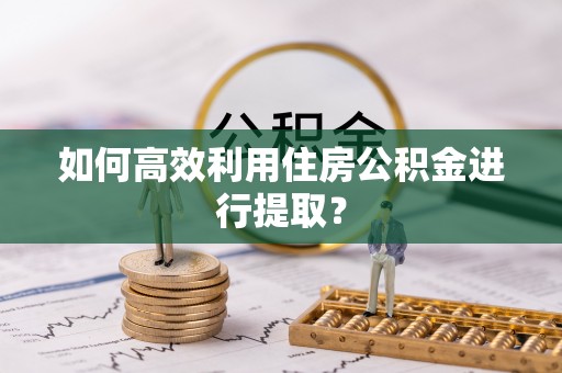 横栏如何高效利用住房公积金进行提取？