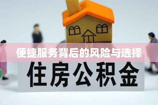 横栏便捷服务背后的风险与选择