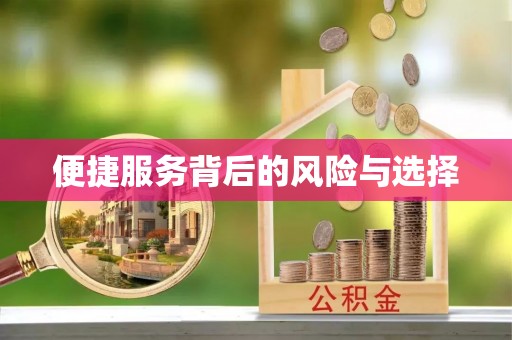 横栏便捷服务背后的风险与选择